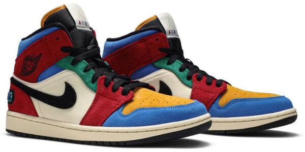 Jordan 1 Mid SE Fearless Blue the Great CU2805-100 - Brosneaker photo 3