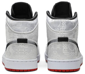 Jordan 1 Mid SE Fearless Edison Chen CLOT CU2804-100 - Brosneaker photo 2