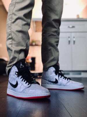 Jordan 1 Mid SE Fearless Edison Chen CLOT CU2804-100 - Brosneaker photo 4