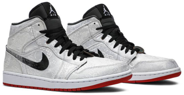 Jordan 1 Mid SE Fearless Edison Chen CLOT CU2804-100 - Brosneaker photo 6