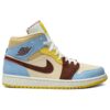 Jordan 1 Mid SE Fearless Maison Chateau Rouge CU2803-200 - Brosneaker photo 1