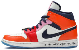 Jordan 1 Mid SE Fearless Melody Ehsani (Women's) CQ7629-100 - Brosneaker photo 2