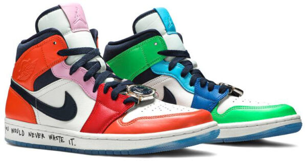 Jordan 1 Mid SE Fearless Melody Ehsani (Women's) CQ7629-100 - Brosneaker photo 5