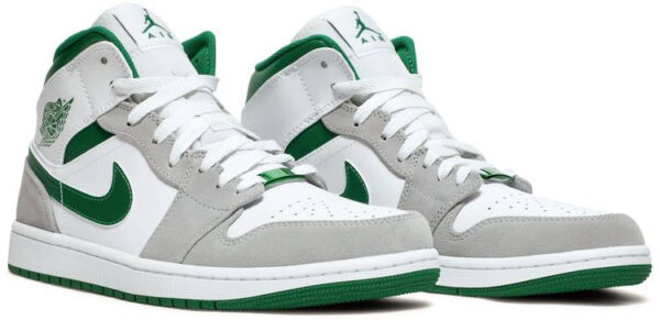 Jordan 1 Mid SE Grey Green DC7294-103 - Brosneaker photo 3