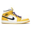 Jordan 1 Mid SE Lakers 852542-700 - Brosneaker photo 1