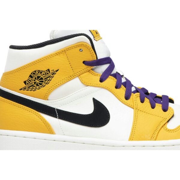 Jordan 1 Mid SE Lakers 852542-700 - Brosneaker photo 2
