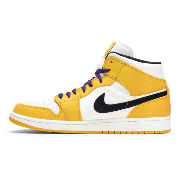 Jordan 1 Mid SE Lakers 852542-700 - Brosneaker photo 3