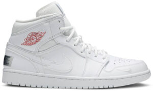 Jordan 1 Mid SE Nike Swoosh On Tour (2020) CW7589-100 - Brosneaker photo 1