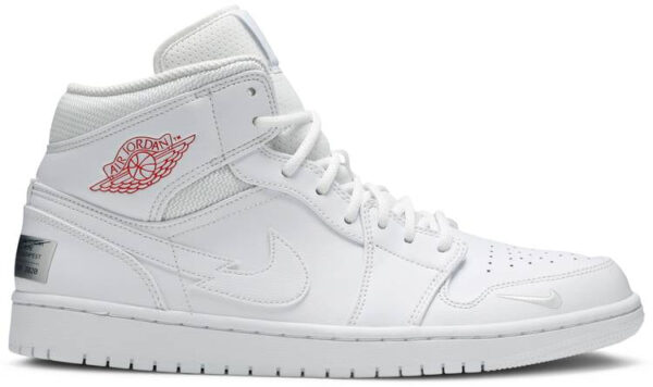 Jordan 1 Mid SE Nike Swoosh On Tour (2020) CW7589-100 - Brosneaker photo 1