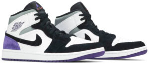 Jordan 1 Mid SE Purple 852542-105 - Brosneaker photo 3