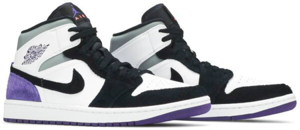 Jordan 1 Mid SE Purple 852542-105 - Brosneaker photo 3