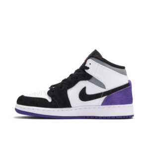 Jordan 1 Mid SE Purple (GS) BQ6931-105 - Brosneaker photo 2