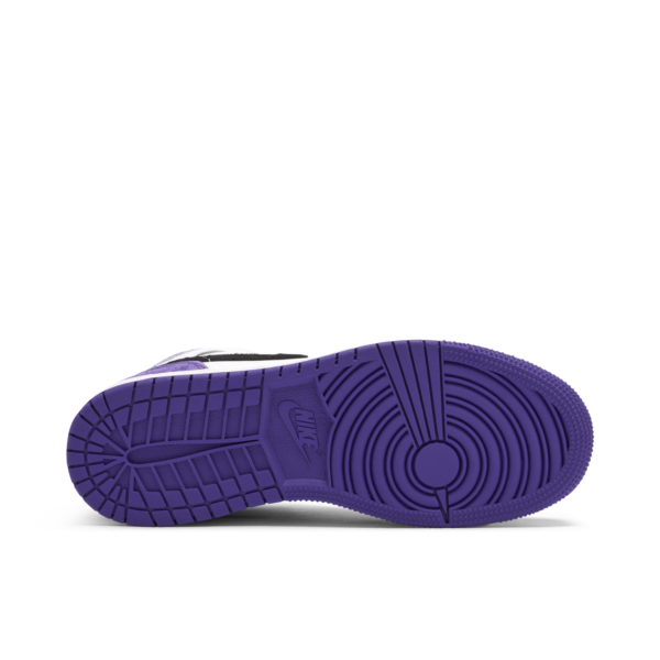 Jordan 1 Mid SE Purple (GS) BQ6931-105 - Brosneaker photo 3