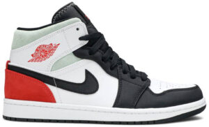 Jordan 1 Mid SE Red Black Toe 852542-100 - Brosneaker photo 1