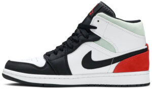 Jordan 1 Mid SE Red Black Toe 852542-100 - Brosneaker photo 2