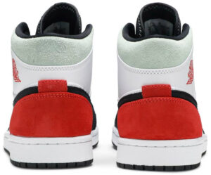 Jordan 1 Mid SE Red Black Toe 852542-100 - Brosneaker photo 4
