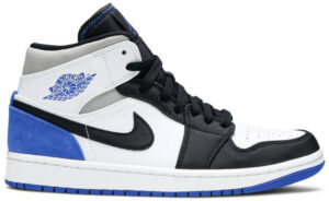 Jordan 1 Mid SE Royal Black Toe 852542-102 - Brosneaker photo 1