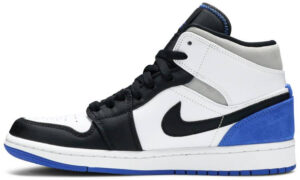 Jordan 1 Mid SE Royal Black Toe 852542-102 - Brosneaker photo 2