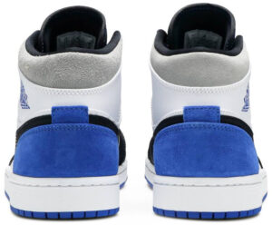Jordan 1 Mid SE Royal Black Toe 852542-102 - Brosneaker photo 4