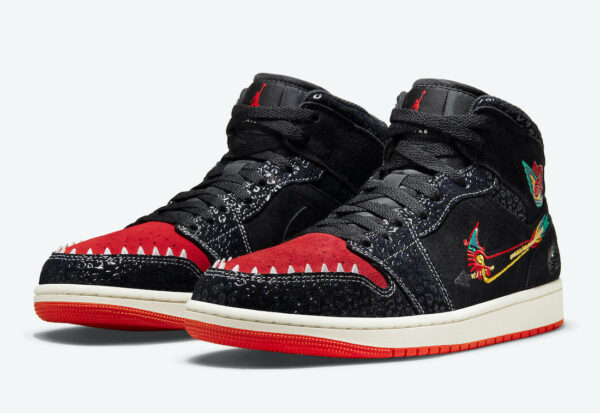 Jordan 1 Mid SE Siempre Familia DN4904-001 - Brosneaker photo 4