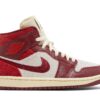 Jordan 1 Mid SE Tiki Leaf Team Red (Women's) DZ2820-601 - Brosneaker photo 1
