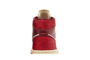 Jordan 1 Mid SE Tiki Leaf Team Red (Women's) DZ2820-601 - Brosneaker photo 7