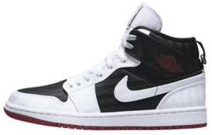 Jordan 1 Mid SE Utility Canvas White Black Gym Red (Women's) DD9338-016 - Brosneaker photo 1