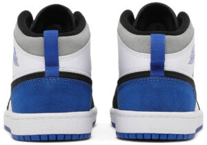 Jordan 1 Mid SE White Black Royal (PS) BQ6932-102 - Brosneaker photo 4