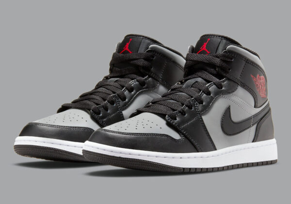 Jordan 1 Mid Shadow Red 554724-096 - Brosneaker photo 4