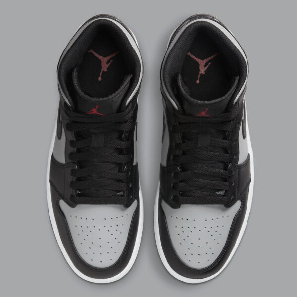 Jordan 1 Mid Shadow Red 554724-096 - Brosneaker photo 5