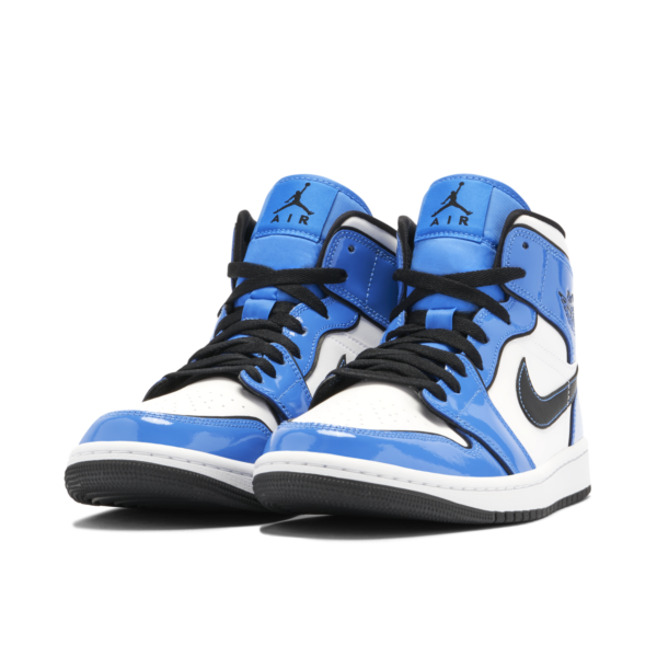 Jordan 1 Mid Signal Blue DD6834-402 - Brosneaker photo 4