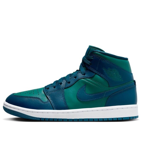 Jordan 1 Mid Teal French Blue (Women's) BQ6472-301 - Brosneaker photo 2