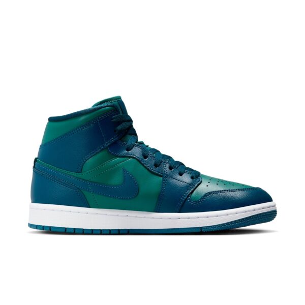 Jordan 1 Mid Teal French Blue (Women's) BQ6472-301 - Brosneaker photo 3