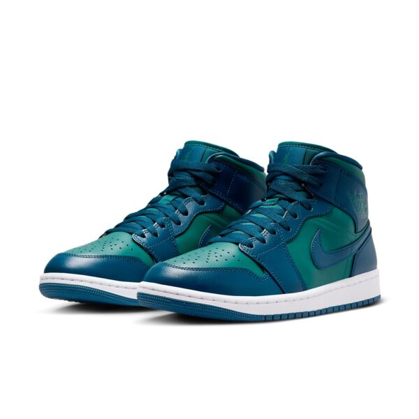 Jordan 1 Mid Teal French Blue (Women's) BQ6472-301 - Brosneaker photo 4
