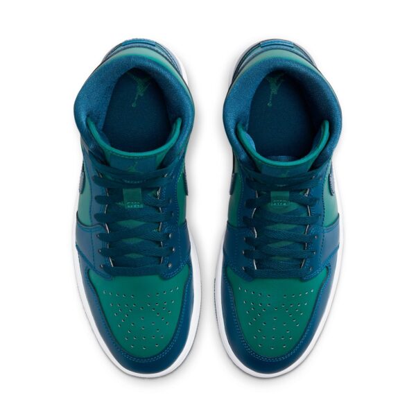 Jordan 1 Mid Teal French Blue (Women's) BQ6472-301 - Brosneaker photo 5