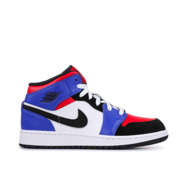 Jordan 1 Mid Top 3 (GS) 554725-124 - Brosneaker photo 1