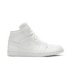 Jordan 1 Mid Triple White (2019) 554724-129 - Brosneaker photo 1