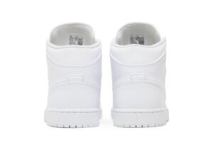 Jordan 1 Mid Triple White 554724-136 - Brosneaker photo 6