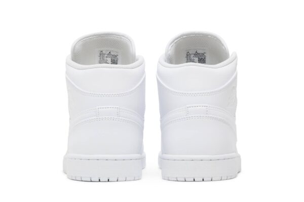 Jordan 1 Mid Triple White 554724-136 - Brosneaker photo 6