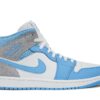 Jordan 1 Mid University Blue Grey DX9276-100 - Brosneaker photo 1