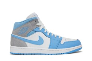 Jordan 1 Mid University Blue Grey DX9276-100 - Brosneaker photo 1