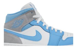 Jordan 1 Mid University Blue Grey DX9276-100 - Brosneaker photo 2