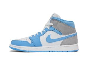 Jordan 1 Mid University Blue Grey DX9276-100 - Brosneaker photo 3