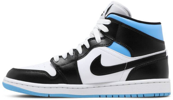 Jordan 1 Mid University Blue (Women's) BQ6472-102 - Brosneaker photo 2
