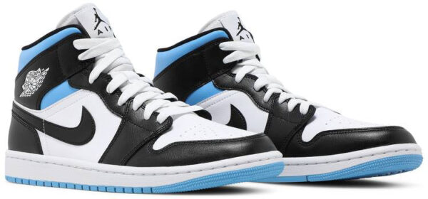 Jordan 1 Mid University Blue (Women's) BQ6472-102 - Brosneaker photo 3