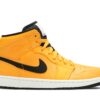 Jordan 1 Mid University Gold Black 554724-700 - Brosneaker photo 1