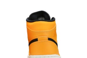 Jordan 1 Mid University Gold Black 554724-700 - Brosneaker photo 7