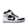 Jordan 1 Mid White Black 554724-113 - Brosneaker photo 1