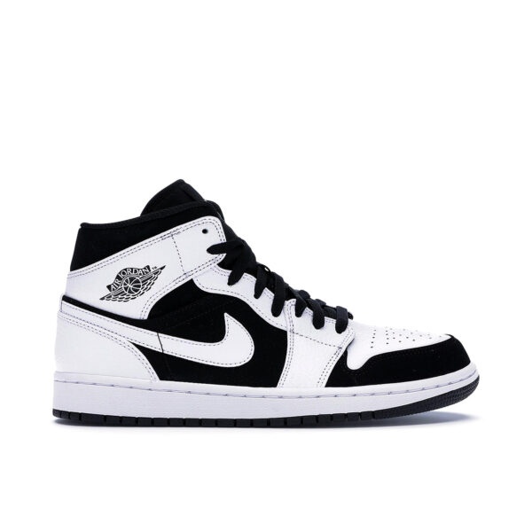Jordan 1 Mid White Black 554724-113 - Brosneaker photo 1