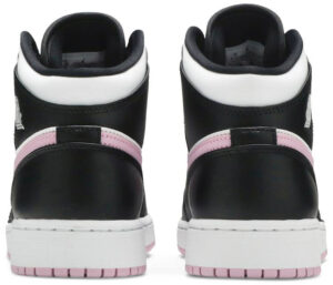 Jordan 1 Mid White Black Light Arctic Pink (GS) 555112-103 - Brosneaker photo 4